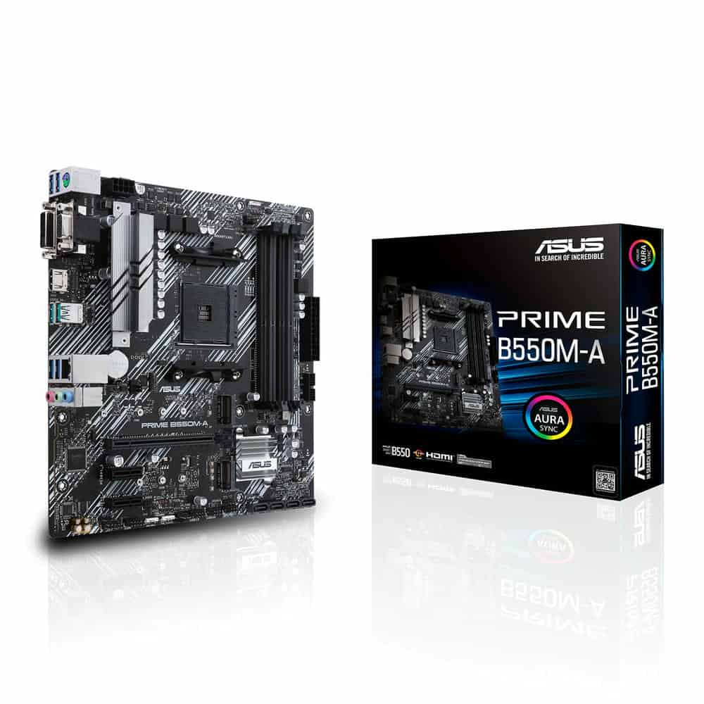 ASUS AMD B550 PRIME B550M-A Micro-ATX Motherboard